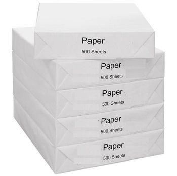 High Quality White A4 Copy Paper 500 Sheets 80gsm Multipurpose for Offices & Schools Austria Wholesale Offers Available from AGRONOVA High Quality White A4 Copy Paper 500 Sheets 80gsm Multipurpose for Offices & Schools Austria Wholesale Offers Available - AGRONOVA - United States