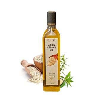 Factory Direct Sale Pure Sesame Oil 750ml Can Help Reduce The Risk Of Heart Disease When Used In Moderation - Prajna Oil - Malaysia