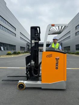 Titeco 1.5ton 2.0ton 3.0ton Reach Truck Forklift Pallet Stacker 3m-12.5m Heavy Duty Electric Reach Forklift Truck with Li-ion Battery for Warehouse Storage - Titeco Industry Technology Inc. - China