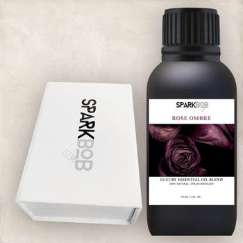 SPARKBOB Luxury Essential Oil Blend Aromatherapy & Diffuser 1 fl oz Rose Ombre - SPARKBOB - India