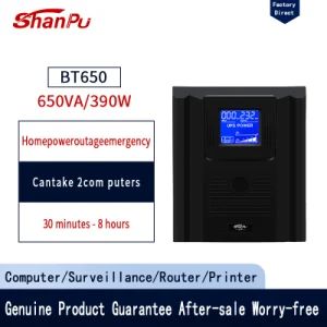 LCD Line Interactive Uninterruptible Power Supply 600va 360W Small Power Mini Offline UPS for Printers/Cameras - Shanpu Technology (Guangdong) Co., Ltd. - China