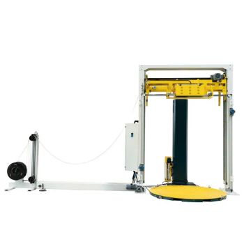 Fully Automatic Combined Machine for Pallet Box Cartons Strapping and Wrapping Machine - Shenzhen NewTop Information Technology Co., Ltd - China