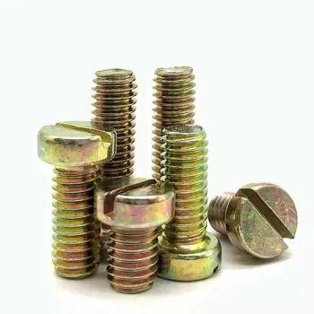 DIN 84 Machine Screws M4*10mm Stainless Steel A2 A4 Slotted Cheese Head Screws DIN84 - Bolnut Fastener Co., Ltd - China