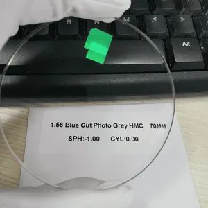 High Quality 1.56 Photochromic Photogrey Eyeglasses Lenses Blue Cut Optical Lenses - Shanghai Muqing Optical Glasses Co., Ltd. - China