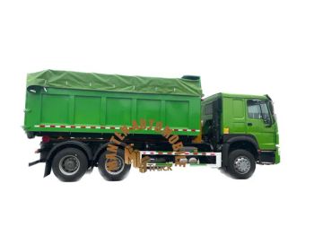 HOWO 18m3 Roll Arm Container Garbage Truck with Dump Body Garbage Tank for Transport Dry Garbage Truck - Hubei Manten Automobile Co., Ltd. - China