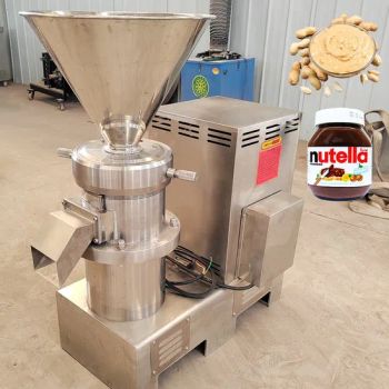 Small Scale Peanut Butter Making Machine/Food Processing Paste Seasoning Crush Set/Hot Sale Automatic Sauce Ketchup Crusher - Zhengzhou Sunshine Machinery Equipment Co., Ltd. - China