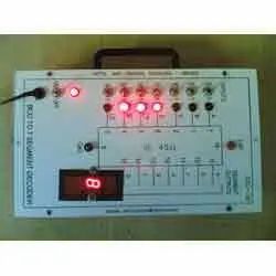 Digital Electronics Trainers Digital To Analog Converter 8 Bit By Dac0800 Analog To Digital Converter 8 Bit By Adc0804 Flip-flop Type D Flip-flop By Ic, J-k Flip-flop By Ic, R-s Flip-flop By Nand Gate, T Flip-flop By Ic, Various Flip-flops By - Satya Edu Tronics - India