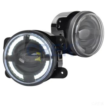 4inch Car LED Fog Lights Bus Driving Lamps Angel Eyes 1Y MOQ100 - Shenzhen Creek Technology Co., Ltd. - China