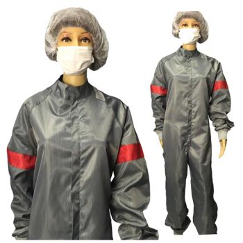 ESD Work Garment for Cleanroom Use of Jacket and Pant Antistatic Clothing - Suzhou Quanjuda Purification Technology Co., Ltd - China