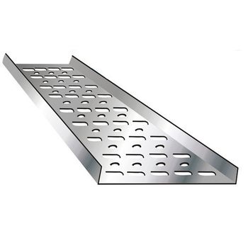 Steel Gi Perforated Cable Trays Quality Fine Thickness 1.6 mm Length  Meters 10 Ft Tensile Strength High Sheet Thickness - Divya Electricals - India