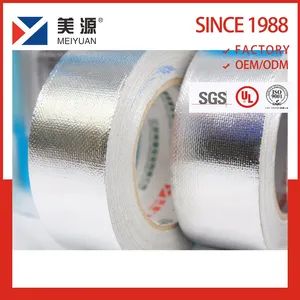 Industrial Fr Grade Aluminum Foil-Glass Cloth Tape Fiberglass Tape - JIANGYIN MEIYUAN INDUSTRIES CORPORATION - China