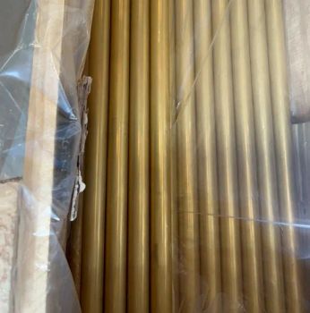C44300/ CZ111/ C4430/ Cuzn28sn1 Alloy Copper Brass Tubes - EZ Steel Industrial Co., Ltd. - China