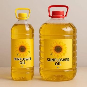 High Quality Organic Sunflower Oil Refined Edible Sun Flower Seed Cooking Oil Refined Sunflower Oil at Wholesale Price - Carla Pisselli Commercio - Brazil