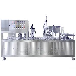 High Production Linear Automatic Food Filling and Sealing Machine - Wenzhou Chunlai Packing Machinery Co., Ltd. - China