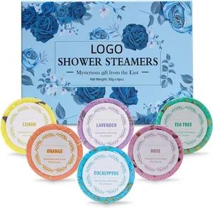 Lemongrass and Citrus Uplifting Aromatherapy Morning Shower Steamers - Huizhou Yajiali Industrial Co., Ltd. - China
