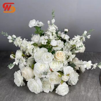 Smooth Artificial Rose Flower Ball for Wedding Table Centerpieces Proposal Decorations Wedding Decorations - Zhengzhou Simu Shangda Arts & Crafts Co., Ltd. - China