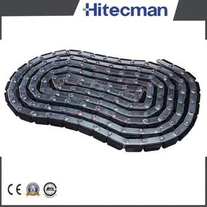 Glass Machinery Parts Straight Edge Chain with Rivet Buckle Plastic Nylon Conveyor Belt - Foshan Puli Technologies Co., Ltd. - China