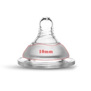 Newborn Baby Bottle Silicone Nipple Food Grade Silicone Material BPA Free - Guangdong RoRo Baby Products Co., Ltd. - China