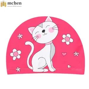 Custom Logo Silicone Swim Hats for Children High Elasticity Swim Caps for Summer Sports Promotional Customized Swim Caps - Mchen Machine Parts Co., Ltd. - China