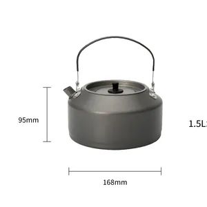 Lightweight Outdoor Cookware Set with 1.5L Stockpot Origin China HS Code 761510 Material Aluminum Model NO. FCS300M Specification 3pcs - Zhejiang Cotrum Industry & Trade Co., Ltd. - China