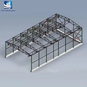 Prefabricated Wide Span Steel Structure Building Aircraft Hangar - Zhangzhou CCAT Construction Technology Co., Ltd. - China