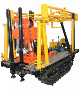 Soil Test Construction Hard Rock Drill Crawler Mine Water Well Blasting Hole Drilling Rig - Shijiazhuang Weilida Prospecting Machinery Co., Ltd. - China
