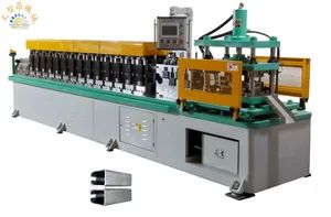 Door Frame Roll Forming Machine Window and Door Stay Molding Making Machinery C-Type Slot Forming Machine - Foshan Wenzhichang Machine Factory - China