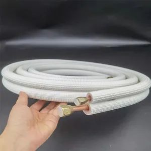 China Brass Thick Insulated 1/2 1/4 Spiral Gas Water Pancake Coils Refrigeration Copper Tube AC Copper Pipe for Air Conditioners - Shandong Hongye Metal Materials Co., Ltd - China
