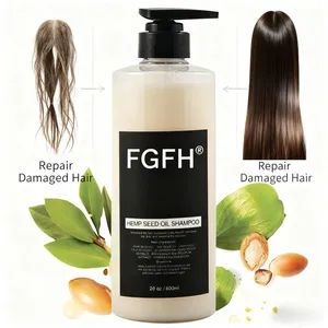 Private Label Hemp Seed Oil Hair Growth Shampoo for All Hair Types - Guangzhou Huaxinsheng Daily Chemical Products Co., Ltd. - China