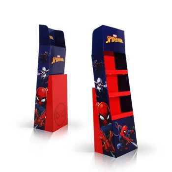 Fsdu Cdu Cardboard Floor Counter Display Rack Karton Pdq Display Box Pos Pop Mart Paper Cardboard Display Stand With Hook - Hefei Jingyi Image Printing Co., Ltd. - China