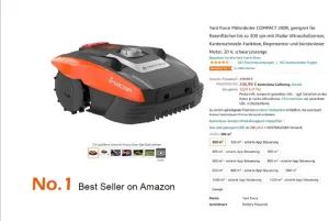 Electric Robot Lawn Mower Origin China Model NO. R800 Trademark REBOSS Feature 4-Stroke Usage Common Lawn HS Code 8504401400 - Yangzhou Reking Industrial & Trading Co., Ltd. - China
