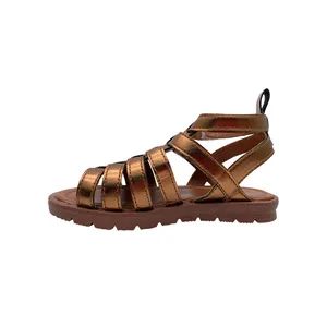 2025 Summer Retro Flat Kids Sandals Bottom Open Toe Roman Sandals - Foshan Wise Import&Export Co., Ltd. - China