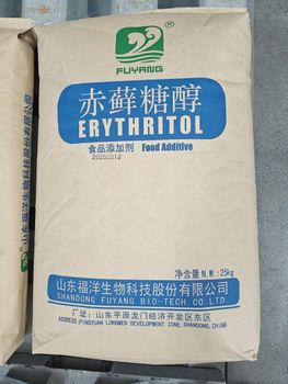 Erythritol Shape power Ec Number E968 Fema Number 4819 Shelf Life 24tons Molecular Weight 122.12 Melting Point 119-123ºc - SHANDONG FUYANG BIO-Tech Co.,Ltd - China
