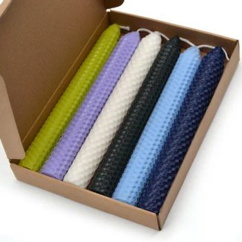 Natural High Quality Smokeless Scented Hand Rolled Pillar Beeswax Candles - Shijiazhuang Tabo Candles Sales Co., Ltd. - China