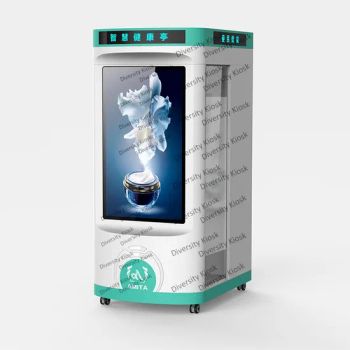 Modern Automatic ECG BMI Blood Pressure Medical Test Self-Service Healthcare Payment Kiosk with Built-in Software - Shenzhen Diversity Kiosk Technology Co., Ltd. - China