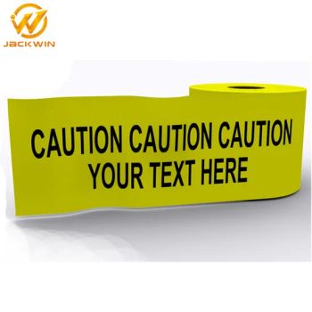 Yellow Caution Tape, Hazard Warning Reflective Tapes - Wuhan Jackwin Industrial Co., Ltd. - China