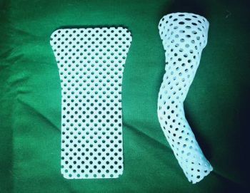 Pet Hock Splint Low Temperature Thermoplastic Material Sheet Condition New HS Code 902110 Using Site Hock Trademark - GUANGZHOU TIAN HONG MEDICAL TECHNOLOGY CO.,LTD. - China