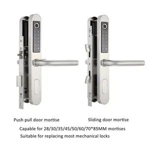 Aluminum Alloy Glass Door Hotel Lock Card Key Unlock Hotel Lock System Hotel Key Card Lock - Shenzhen Everlead Electronics Co., Ltd. - China