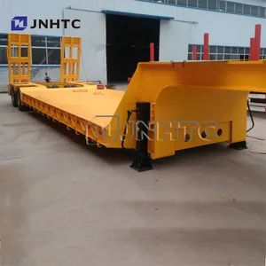 Six Axles in Two Three Lines Lowbed 80 Ton 100 Ton 120 Ton 150ton Low Loaders Low Bed Semi Trailer - JINAN HEAVY TRUCK IMPORT & EXPORT CO., LTD. - China