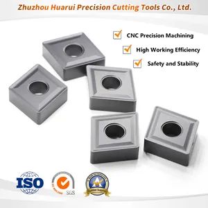 Tungsten Carbide CNC Lathe Cast Iron Indexable Inserts Coating CVD/PVD HS Code 8208101100 Quality Control Yes Type CNC Tool Parts - Zhuzhou Huarui Precision Cutting Tools Co., Ltd. - China
