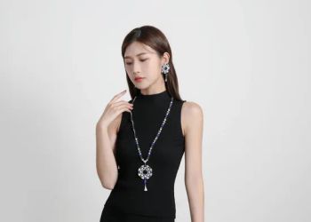 Fashion Jewelry Trendy Women 2022 Fashion Accessories High Quality Brass or Silver Jewellery Hip Hop Necklace Earrings Fine Jewelry Set - Guangzhou Angel jewellery co.,ltd - China