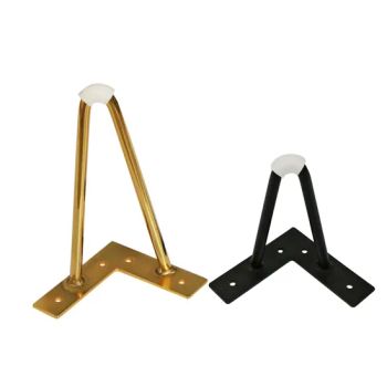 Winstar Hot Sale Industrial Gold Black Chrome Table Sofa Cabinet Legs Decoration Iron Hardware Bed Feet Sofa Leg Metal Furniture Legs - Foshan Win Star Furniture Accessory Co., Limited - China