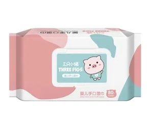 Flushable Material Organic Babies Toilet Tissue Wet Wipes for Baby - Quanzhou Feiyue Sanitary Products Co., Ltd. - China