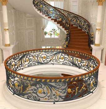 Cast Iron Balcony Railing Design Panel Material Iron Casting Thickness 18mm To 25mm Country of Origin Made in - Toobi Metals - India