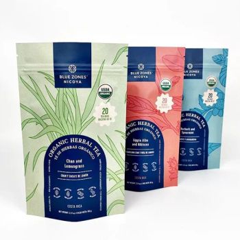 Custom Printed Stand up Pouch Resealable Ziplock Food Packaging - MEG GROUP - China