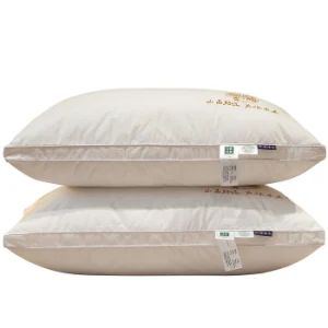 Custom Bed Pillows Polyester Core Solid Color Hotel Bed Sleep Polyester Pillow - Nantong Javian Textile Co., Ltd - China
