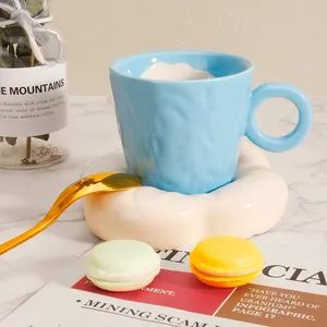 Wholesale Porcelain Coffee Tea Cups and Saucers Set Ins Ceramic Mugs with Coaster - Hunan Huihong Economic Trading Co., Ltd. - China