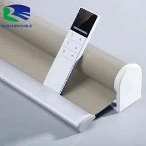 Ready Made Smart Zebra Sunlight Shades Indoor Motorized Electric Interior Roller Blinds - Shouguang Runchen Environmental Protection Technology Co., Ltd. - China