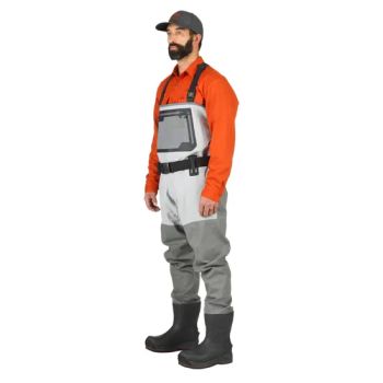 HJO23701 Waterproof Fishing Waders Men Green 1Y MOQ1000 MOQ 1000PCS Color Green Origin China Logo Printing Design ODM/OEM - Jinzhou City Hejin Clothing Co., Ltd. - China