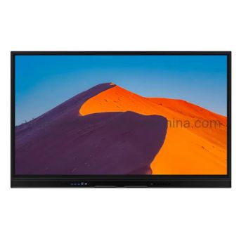 Online teaching video conference 86" white boards Factory price camera and microphone Pre-installed interactive whiteboard with all in on pc Dual OS - Shenzhen DS Technology Co., Ltd. - China